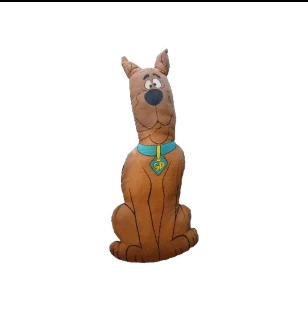 Vintage 1977 Scooby-Doo 18" Fabric Plush Doll Hanna Barbera Productions
